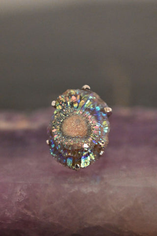 Dreamseer Si Opal Sterling Silver Ring