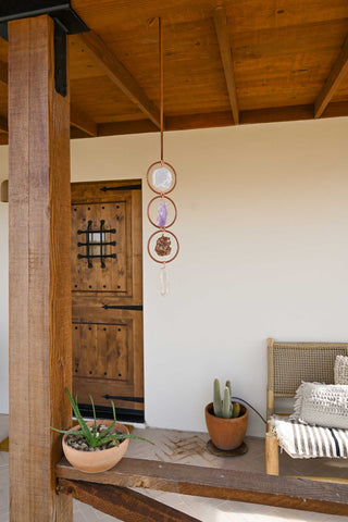 crystal home decor hanging