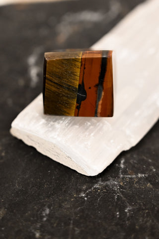 Grounded & Grateful Tiger's Eye Ring