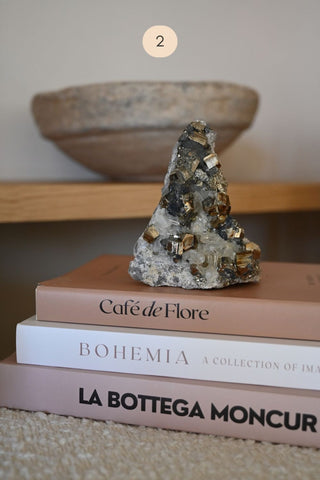 Wild Abundance Pyrite Cluster