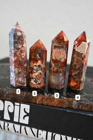 Abundance Is Always Here Money Agate Tower