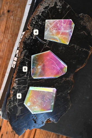 Good Vibes Around Me Angel Aura Quartz Stone