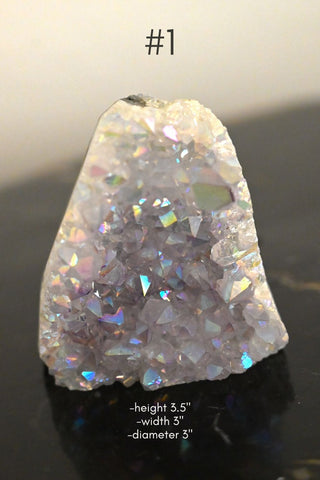 Lightworker's Amethyst Aura Desk Stone