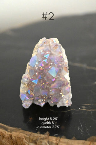 Lightworker's Amethyst Aura Desk Stone