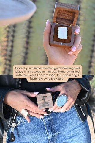 Make Love Not War Angel Aura Quartz Sterling Silver Ring