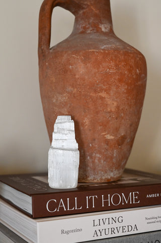 Earthlight Selenite Baby Tower