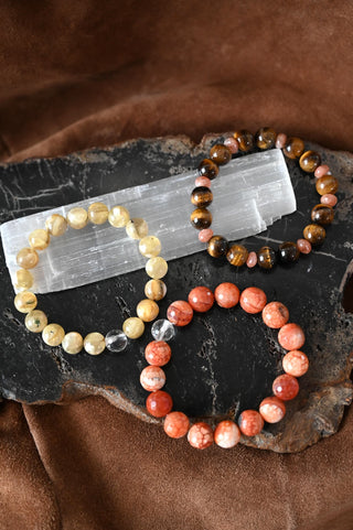 Grounded Gangsta Fall Bracelet Stack