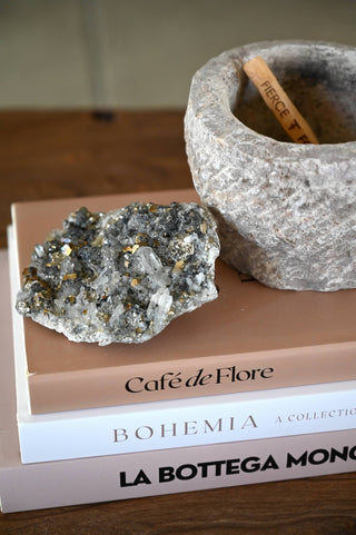 Wild Abundance Pyrite Cluster