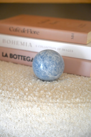 Still Waters Blue Calcite Sphere