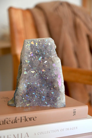 Lightworker's Amethyst Aura Desk Stone