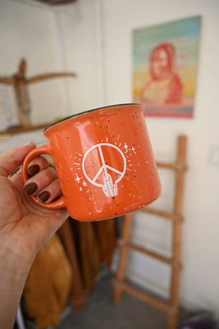 Grounded Gangsta Orange Camper Mug