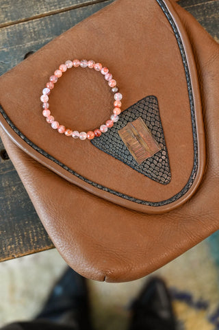 Inner Flame Fire Quartz Bracelet