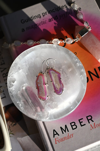 Love's Little Keeper Selenite Jewelry Bowl