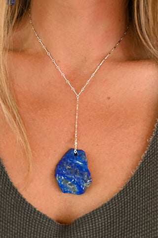 Eye of the Wild Lapis Necklace