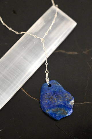 Eye of the Wild Lapis Necklace