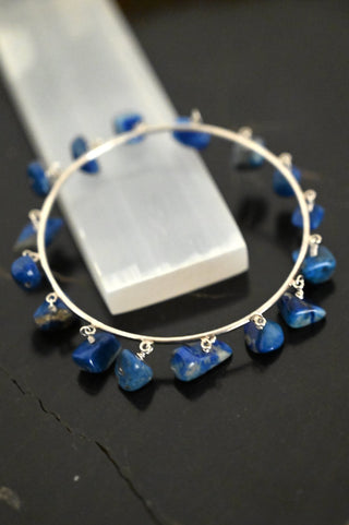 Full Circle Lapis Lazuli Vintage Bracelet