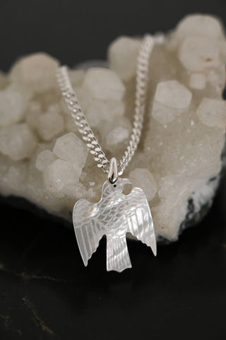 Soar Mother of Pearl Bird & Earring Set