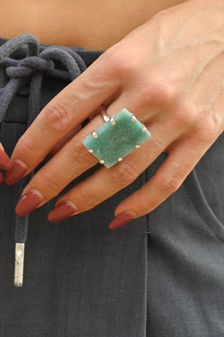 Manifesting Magic Amazonite Ring