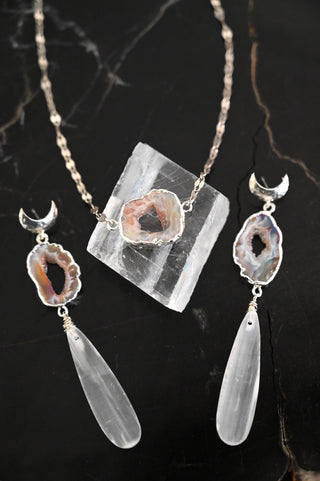 Guiding Light Titanium Agate Set