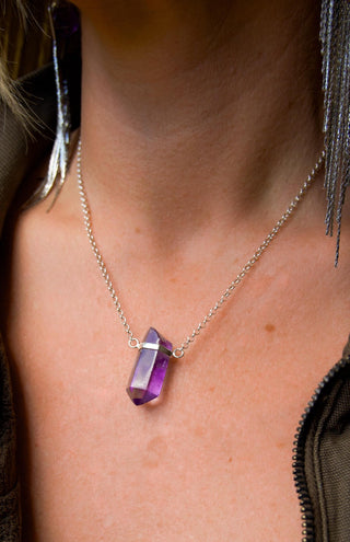 Spirit Guide Vera Cruz Amethyst Necklace