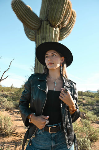 Courage Within Silver Cross Carnelian & Quartz Earrings