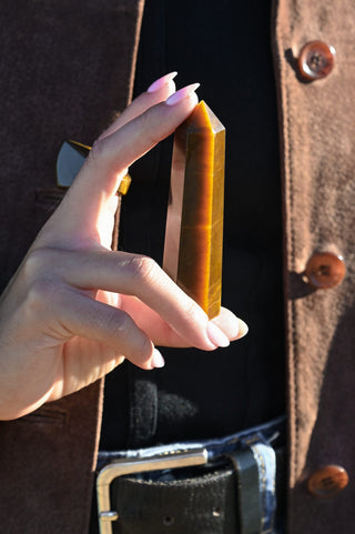 Grounded Power Tigers Eye Tower