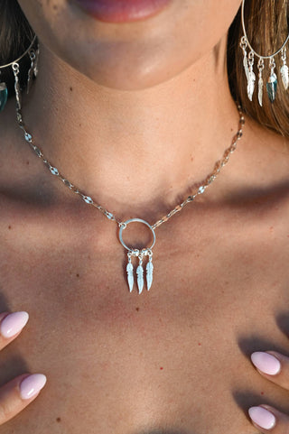 Guided Spirit Feather Necklace