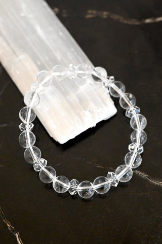 Still Mind Clear Quartz Bracelet