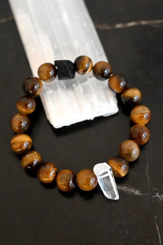 Warrior's Calm Tigers Eye Bracelet