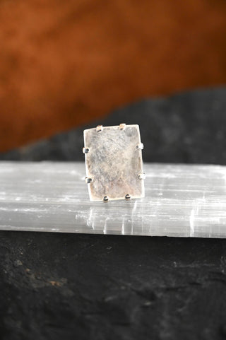 I Vibe High Selenite Ring