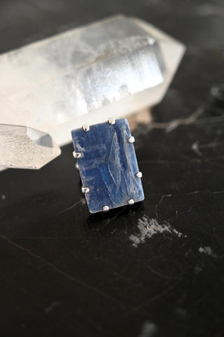 Truth Kyanite Silver Ring