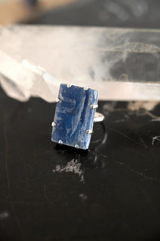 Truth Kyanite Silver Ring