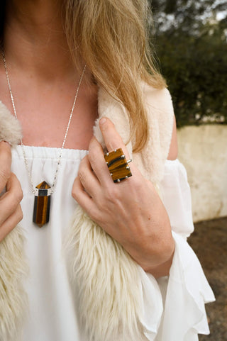 Eye of the Tiger Tiger's Eye Ring