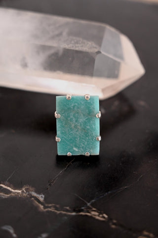 Manifesting Magic Amazonite Ring