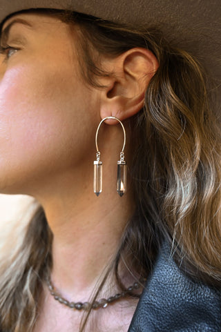Clearing the Energy Smoky Quartz Earrings