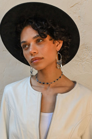 Circle of Energy Kyanite Necklace