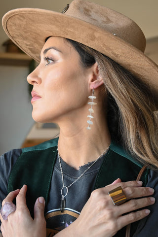 I Am Becoming Moonstone Earrings