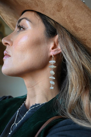 I Am Becoming Moonstone Earrings