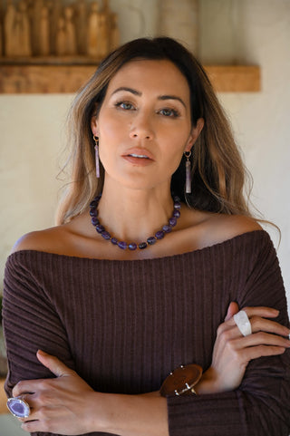 Spirit Led Amethyst Necklace