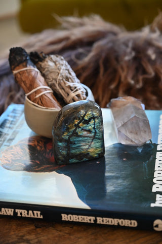 From the Ashes Labradorite Boulder