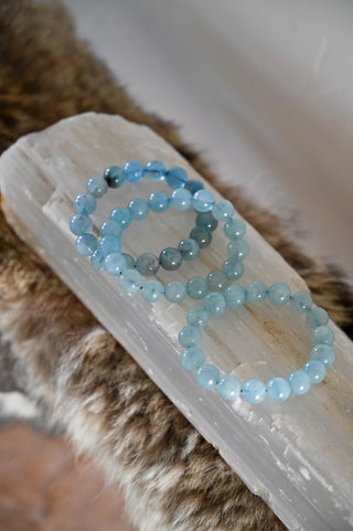 I Am Calm Aquamarine Bracelet
