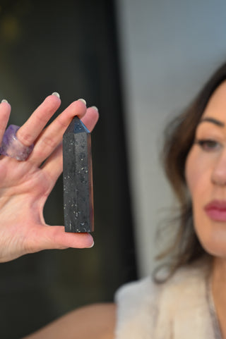 Centered in Myself Shungite Gemstone Tower