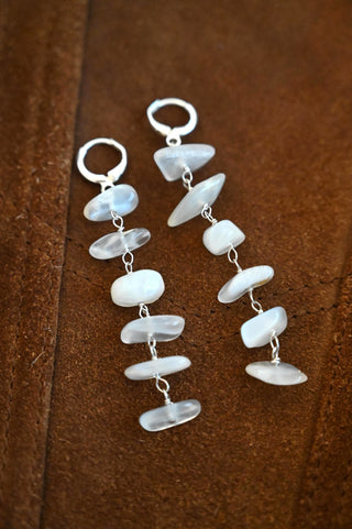 I Am Becoming Moonstone Earrings