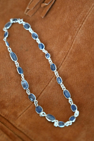 Circle of Energy Kyanite Necklace