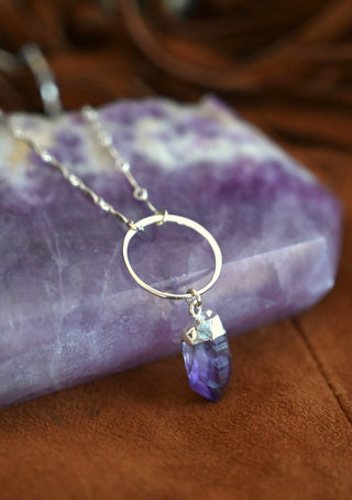 Higher Vision Amethyst Necklace