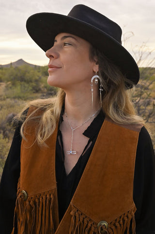 Sweet Surrender Quartz Silver Earrings