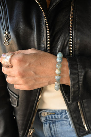 Serenity Now Blue Calcite Bracelet