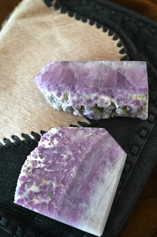 At Peace Lepidolite Slab Stone