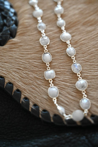 Where Magic Begins Moonstone Silver Necklace