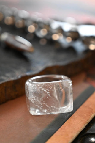 I Trust Myself Quartz Ring